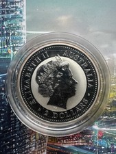 Australia 2 dollari Calendario lunare serie I Anno della scimmia moneta argento.