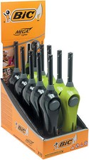ACCENDIGAS BIC BARBECUE ACCENDIGAS MEGALIGHTER LIGHTER BOX DA 10 accendi gas