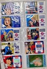 vintage schede telefoniche tim cabina telefonica phone cards