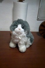 peluche trudi gatto persiano bicolore   h.cm 18