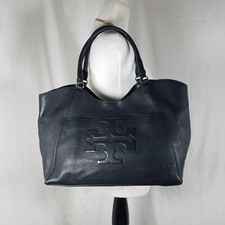 Borsa a tracolla Tory Burch in pelle nera Ella Bombe