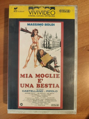 Mia moglie una bestia vhs - moglie,