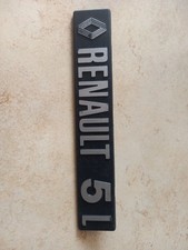 RENAULT 5 TL Scritta Logo