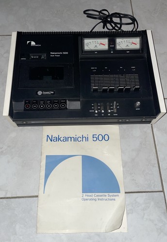 Vintage 1970s nakamichi 500 - nakamichi,