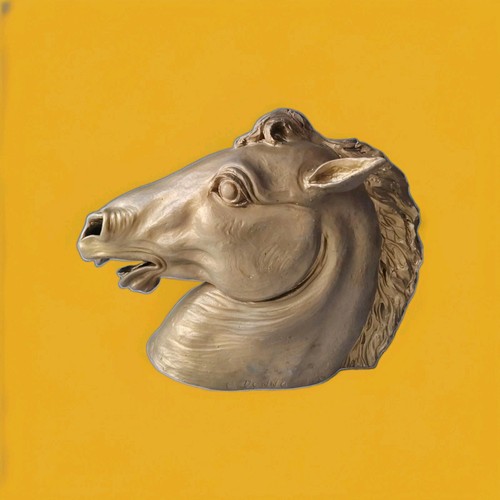 Scultura cavallo vintage - cavallo,