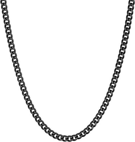 Collana uomo acciaio - collana,