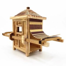 Sedia berlina in legno otto