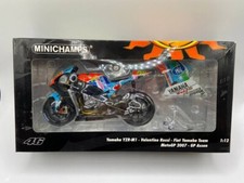 1:12 YAMAHA YZR M1 FIAT VALENTINO ROSSI MOTOGP 2007 ASSEN - MINICHAMPS 1/12