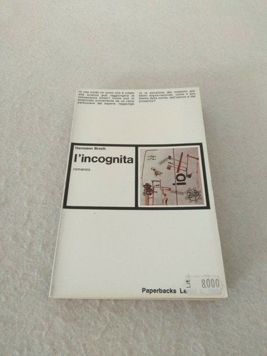 Incognita hermann broch - /,