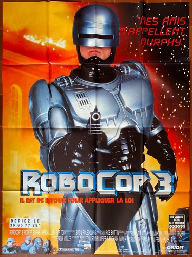 Affiche robocop fred dekker - robocop,