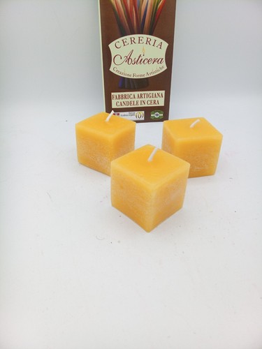 Candele artistica cubo con - candele,