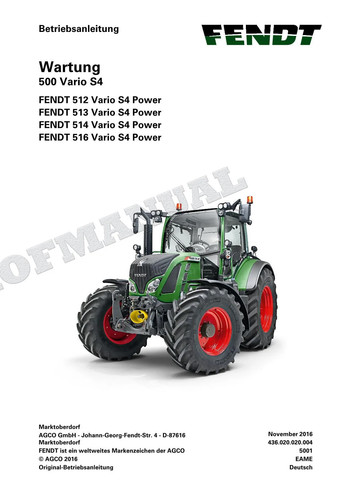 Fendt 500 512 - 513, 514