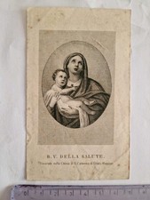 Santino Holy Card Antico