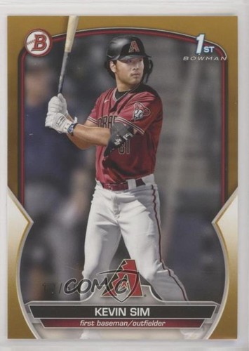 Bowman draft gold 2023 50 - gold, 17/50