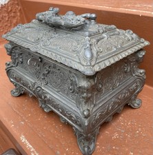 Cofanetto Pesante  In Peltro