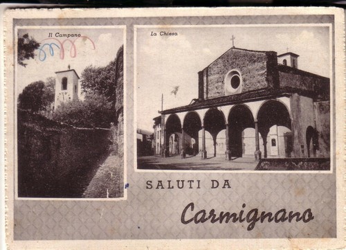 Cartolina carmignano opaca - ,