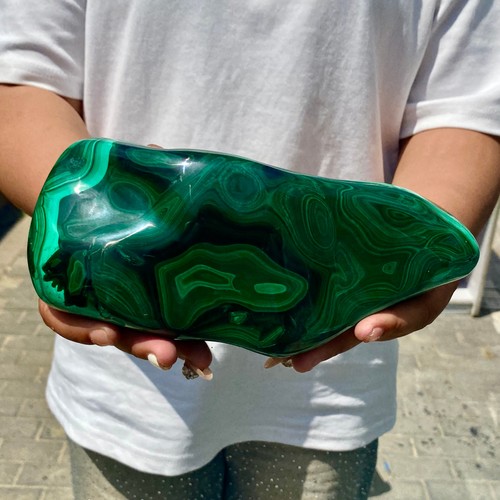 Grappolo trasparente malachite
