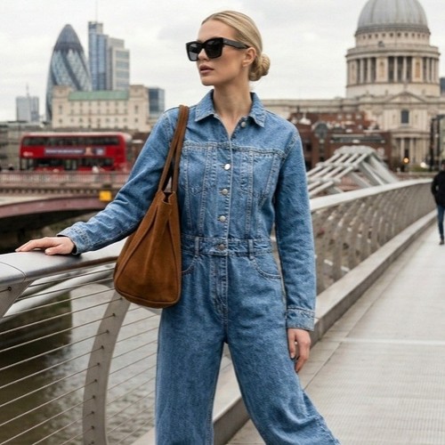 Zara tuta intera - 🤍, denim