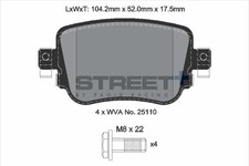 Pastiglie Freni AUDI Q3 (8UB