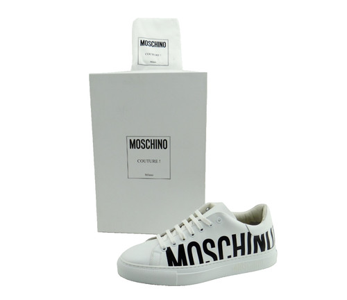 Moschino sneaker basse bianche