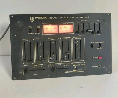 Mixer audio stereo - stereo, vintage