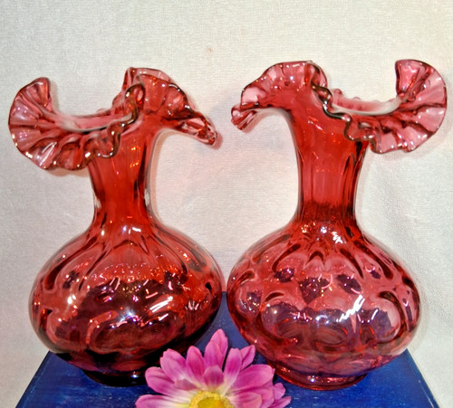 Coppia vintage fenton - di,