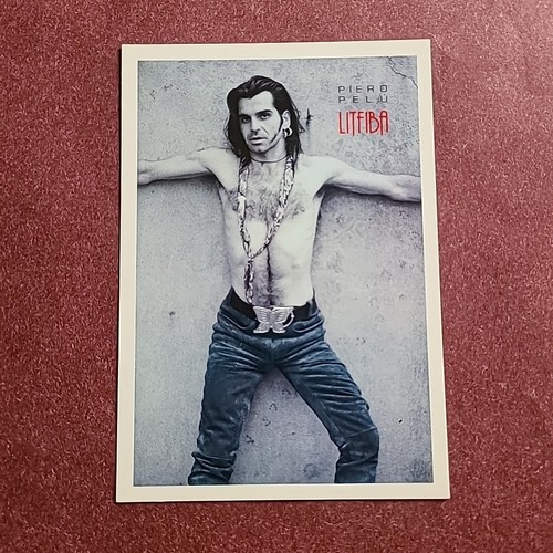 Italian music promo postcard - music,