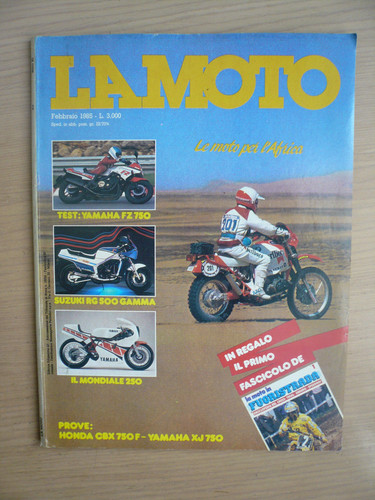 Rivista moto febbraio 1985 - rivista,