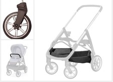 Inglesina Aptica fino al 2022 ricambi: Ruote, Corrimano, Cestello Cinghiette