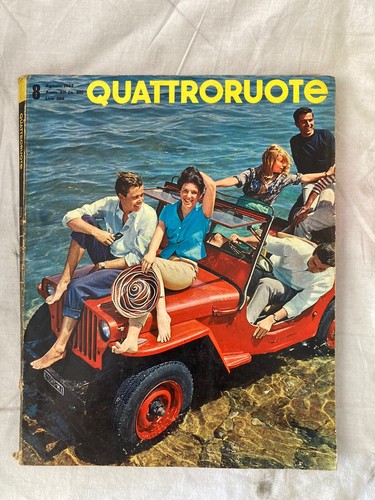 Quattroruote agosto 1962 - 1962,