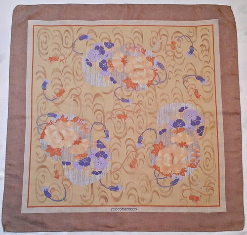 Sciarpa quadrata vintage - 34",