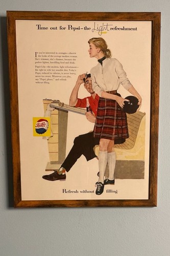 Vintage pepsi cola wall - vintage, pepsi-cola