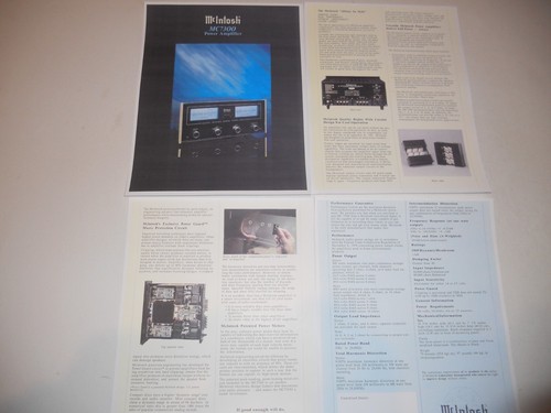 Mcintosh 7300 brochure - mcintosh, mc-7300