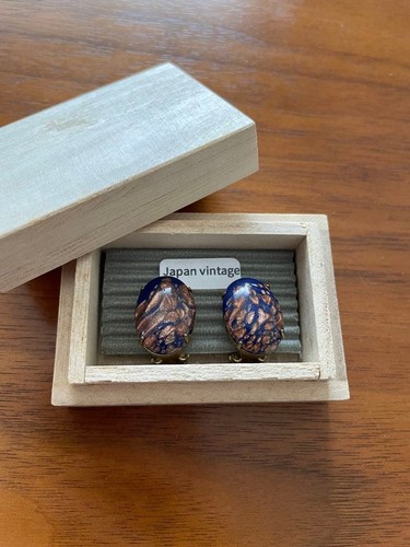 Kyoto vintage orecchini blu - kyoto,