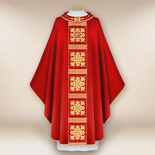 Casula sacerdotale ricamata
