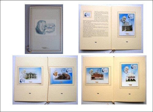 Padre pio folder italia 1999 - folder,