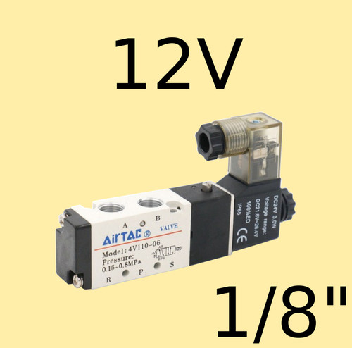 Valvola pneumatica vie - pneumatica, 5/2