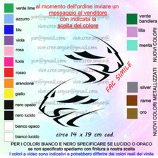 KIT 2 ADESIVI APRILIA LEONE