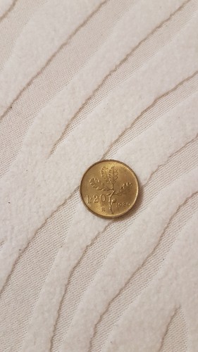 Moneta lire del 1980 - 20,