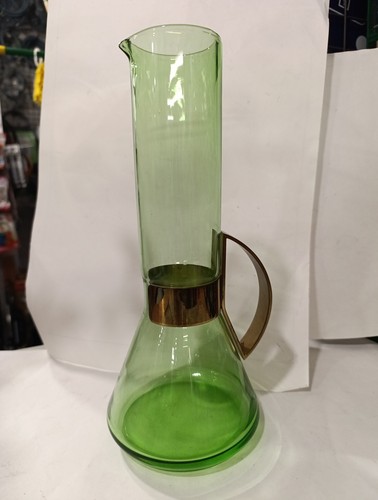Brocca vetro verde mcm - mcm, vintage