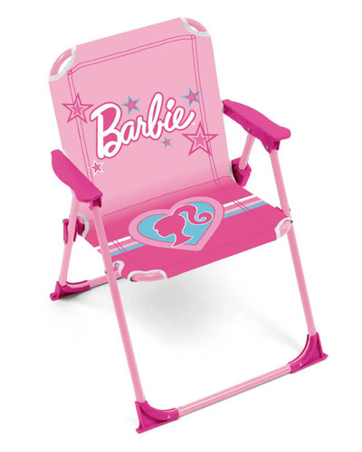 Barbie sedia pieghevole con - barbie,