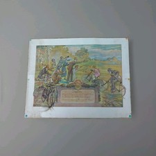 Ancienne Affiche diplôme du