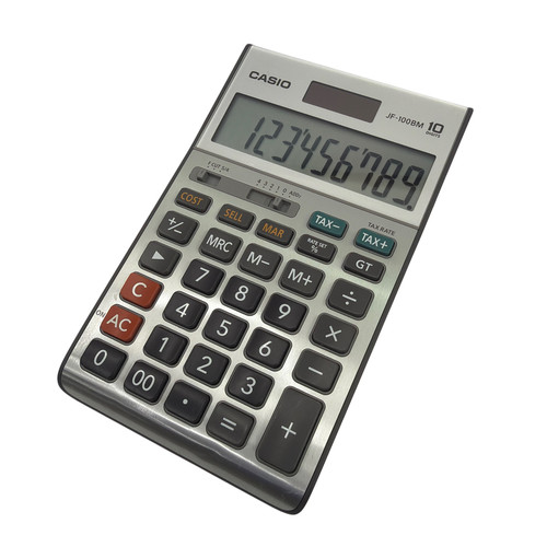Casio 100bm calcolatrice - casio, jf-100bm