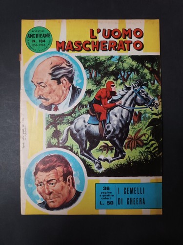 Fumetto uomo mascherato - l'uomo,