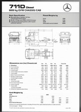 Mercedes-Benz 711D Chassis Cab