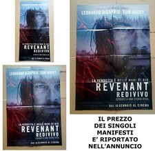Revenant, Redivivo - Locandina e Manifesti ORIGINALI Film anno 2015 vari formati