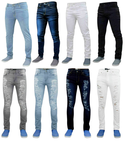 Pantaloni jeans uomo slim - jeans,