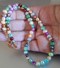 COLLANA UNISEX DI PERLE