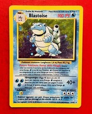 Lotto Carte Pokemon Blastoise 2/102 Set Base Holo Starter Rara