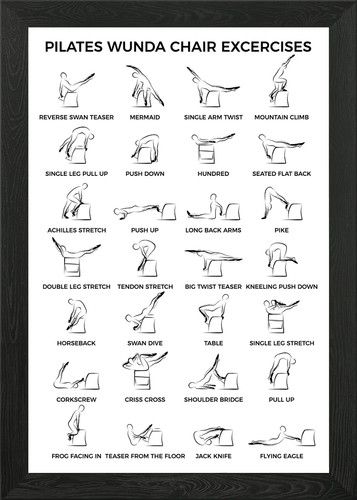 Pilates posa sedia wunda con